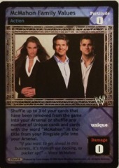 McMahon Family Values